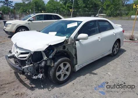 2012 Toyota Corolla S z USA, uszkodzony, nr VIN 2T1BU4EE7CC804248